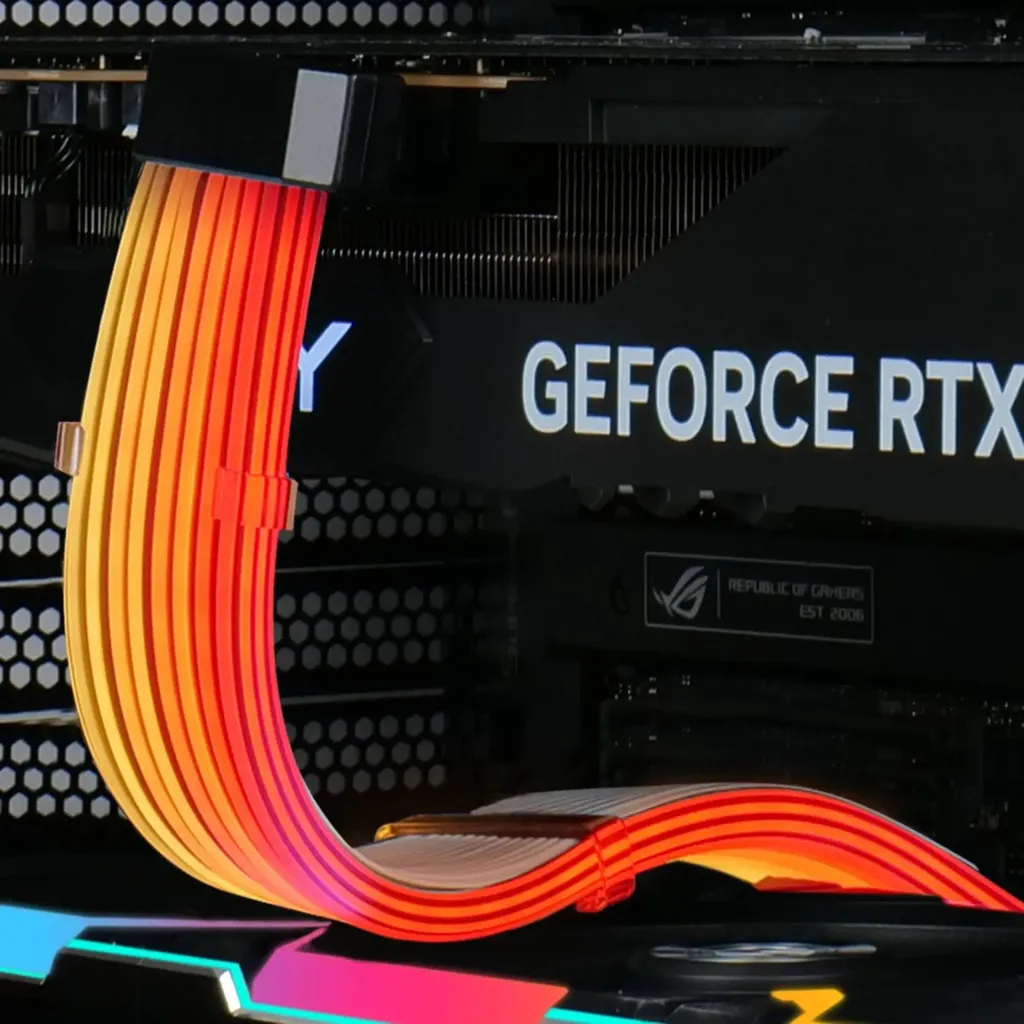 Câble d'extension GPU Lian Li Strimer Wireless - Adaptateur ARGB 2x6