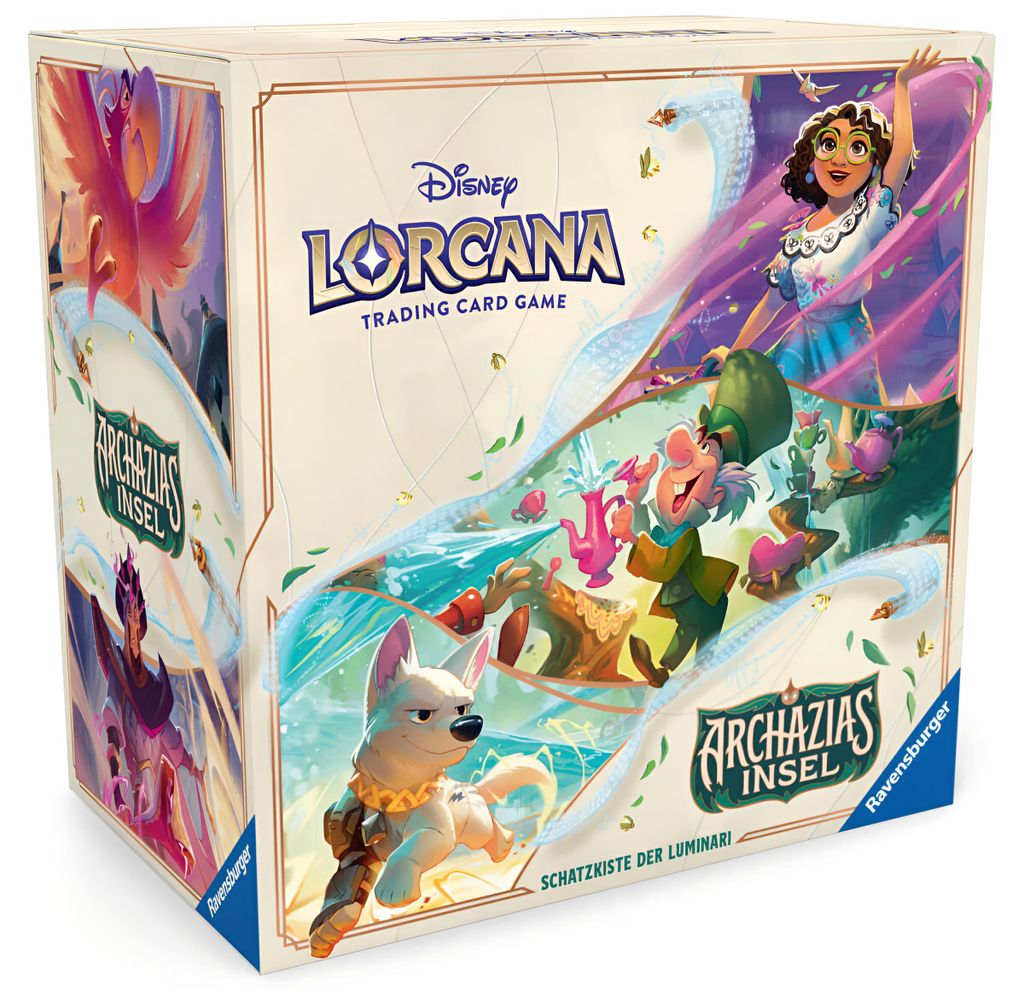 Disney Lorcana Archazias Insel Schatzkiste der Luminari Produktbild 