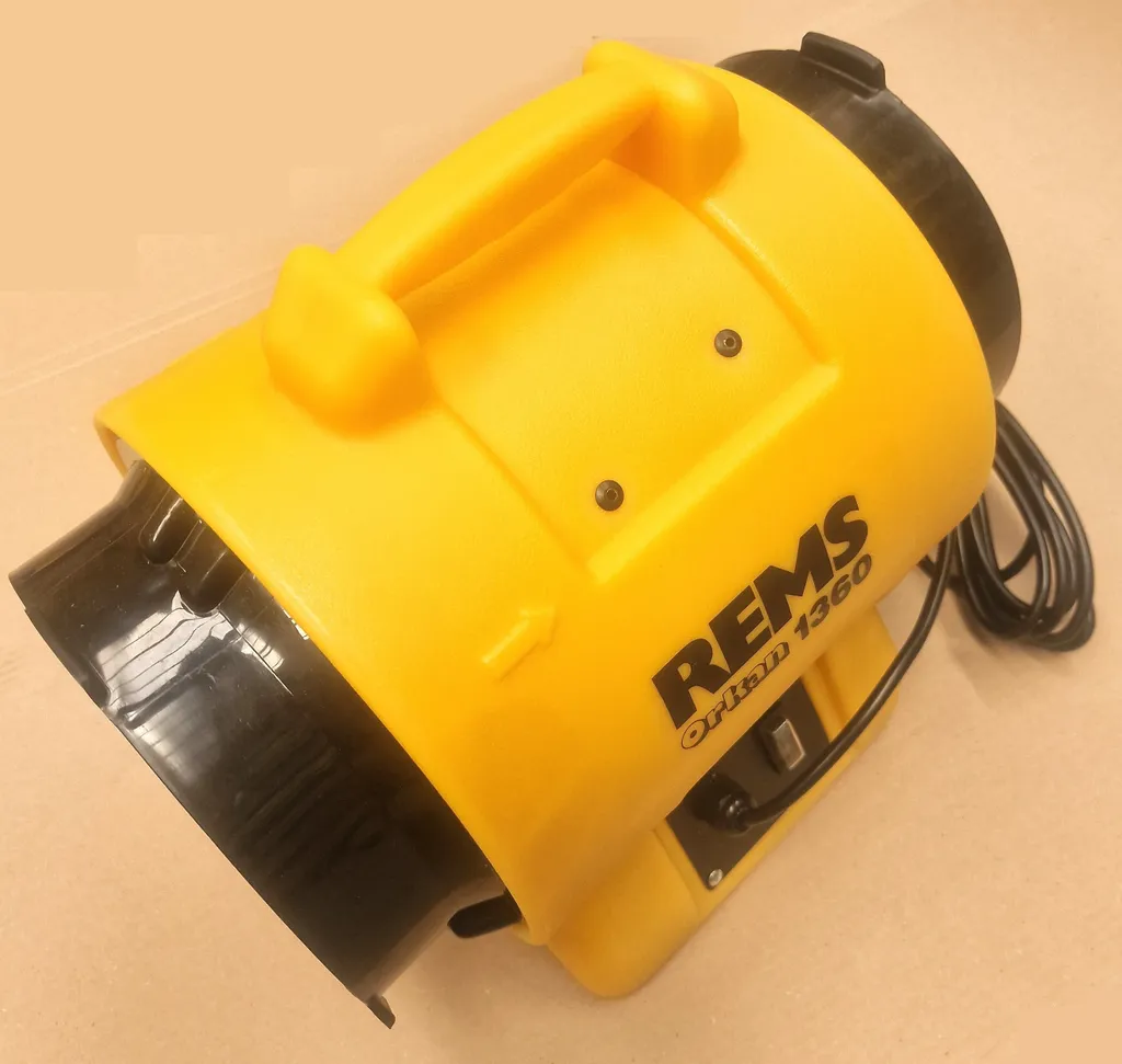 REMS Orkan 1360 Ventilateur de chantier électrique puissant No. 132300