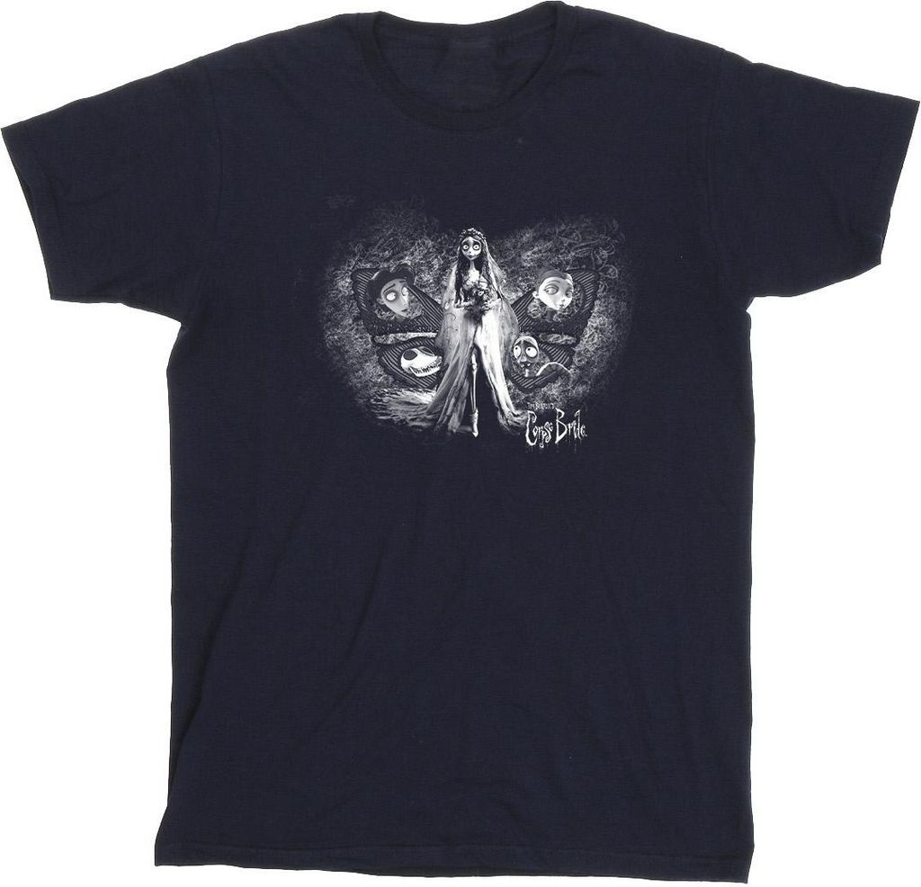 Corpse Bride - T-Shirt für Herren BI49361 (M) (Marineblau) Produktbild 