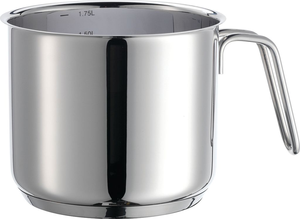 Milchtopf 14 cm, Edelstahl 18/10 Milchtopf 14 cm, Edelstahl Produktbild 