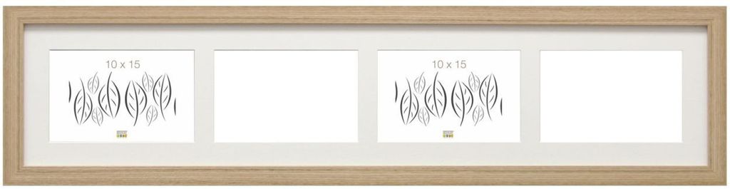 Fotogalerie Holzrahmen, 4 kusy, rozměr 10x15 cm, barva: Obrázek produktu 