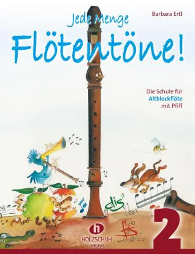 Apprendre la flûte alto facilement avec Jede Menge Flötentöne 2 et son CD