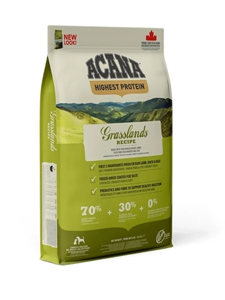 Acana Chiens de Prairie : Croquettes Haute Protéine pour Chien Adulte