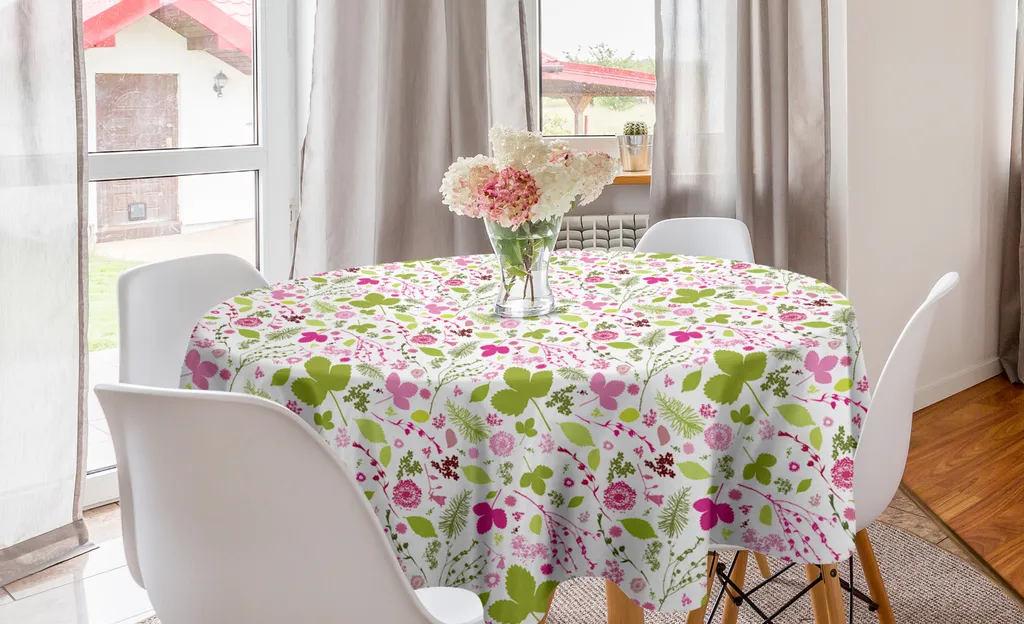 Tovaglia Circolare Botanica 150 cm ABAKUHAUS - Decorazione Cucina