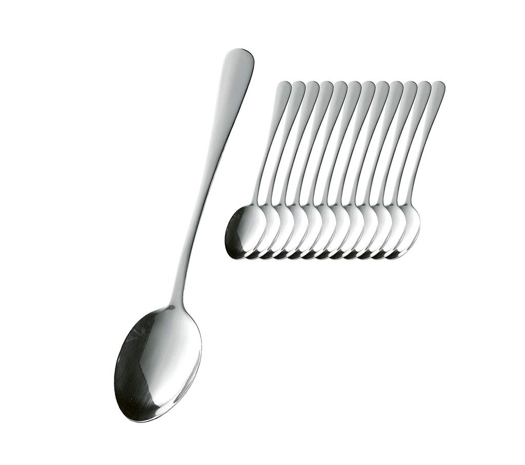 Esmeyer Menueloeffel"Sylvia" 12er Set aus Chrom-Edelstahl Produktbild 