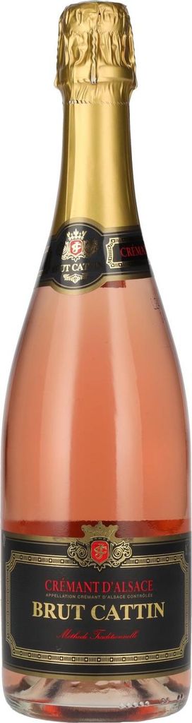 Crémant d'Alsace Brut Cattin Rosé Méthode Traditionnelle 12% Vol. 0,75l