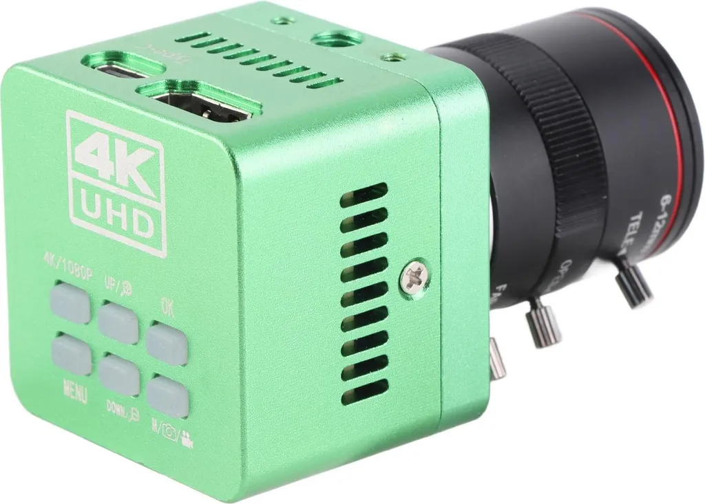 Caméra 41 MP sans distorsion avec objectif 6-12 mm pour examen réseau