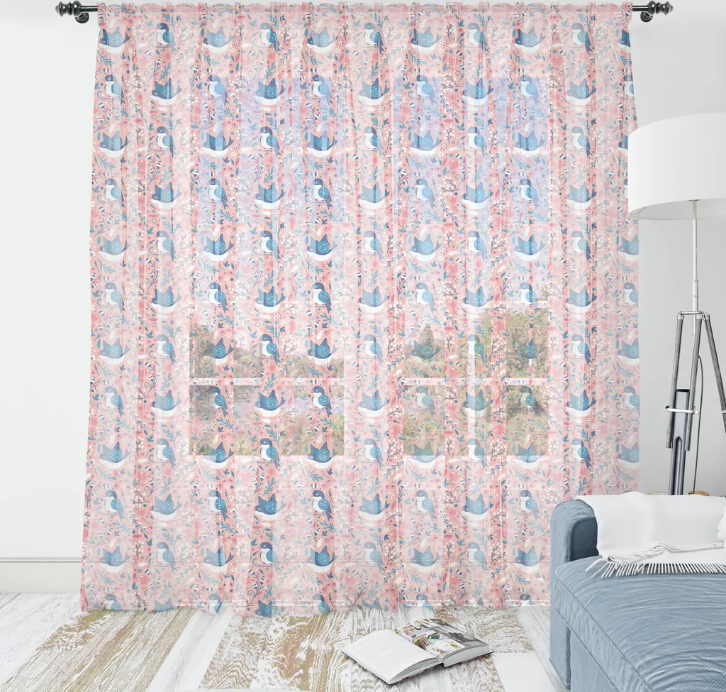 Habillage Mur Vide : Tapisserie Botanique Satin Rose Corail Anti-Pli
