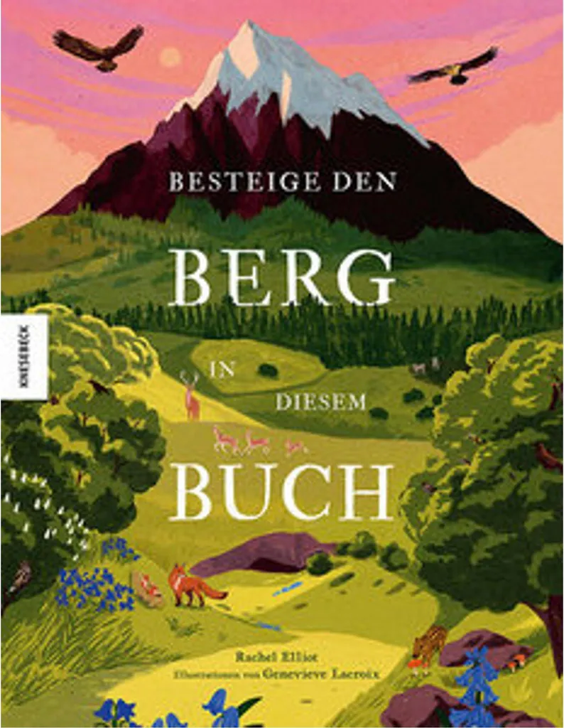 Livre interactif L'ascension de la montagne pour enfants édition 2024