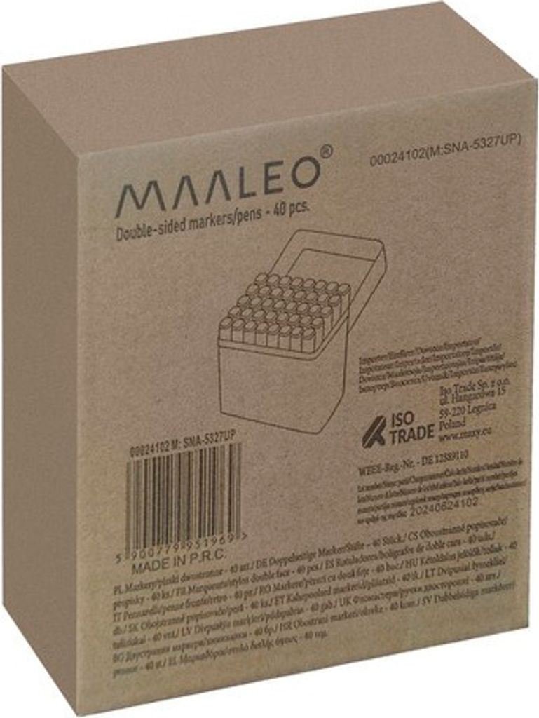Maaleo Oboustranné popisovače/pera - 40 ks 24102 AKCE Obrázek produktu 12