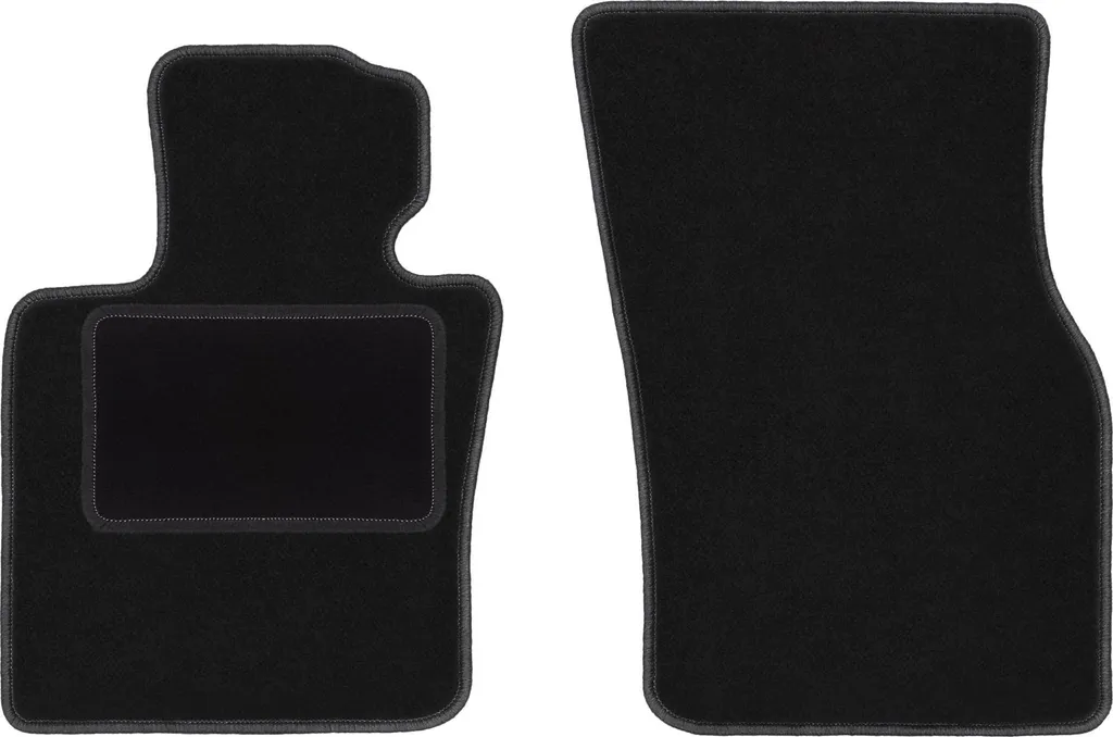 Tappetini Mini Cooper F55 2014- Velours Neri Anteriori | Kit 2 Pezzi