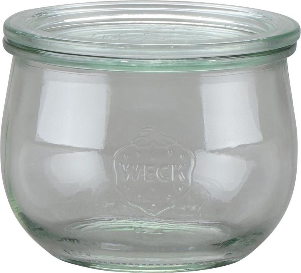 SIENA HOME Tulpe-Glas CUCINARE RR580 Weck-Glas 580ml RR-Deckel