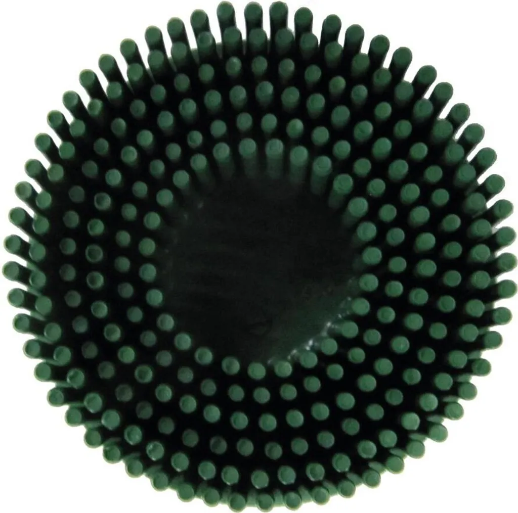 3M Roloc Bristle Disc Ø 50mm P50 Vert - Disque de Nettoyage Abrasif