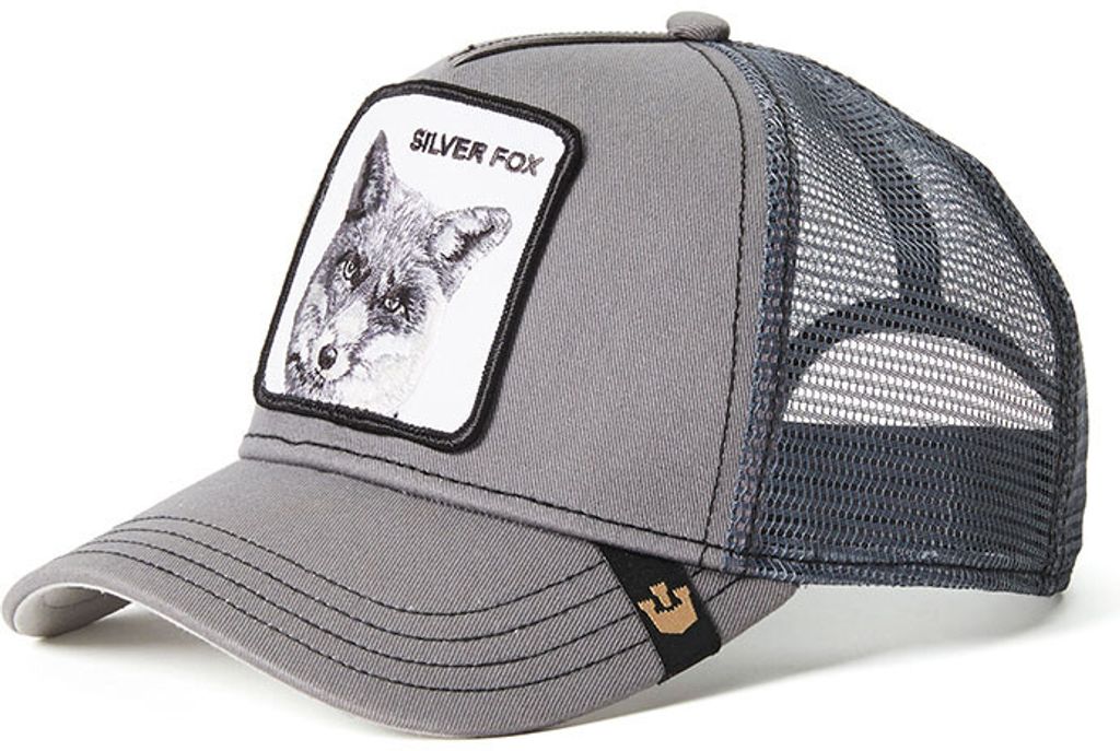 Goorin Bros Grey Silver Fox Trucker cap