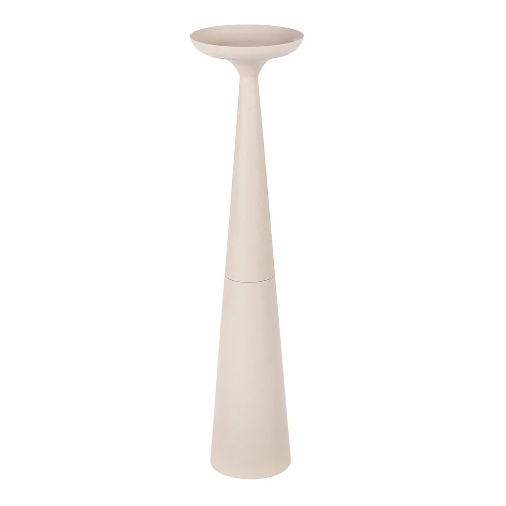 Chandelier de Sol Stable Rotonda en Fer Gris 84cm - Déco Salon Durable
