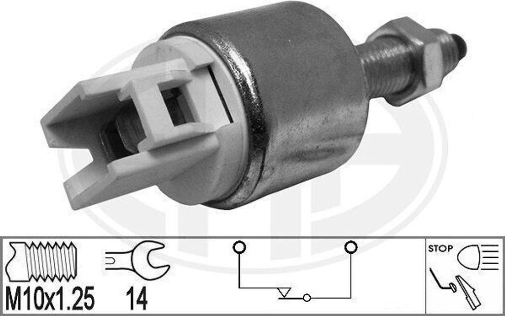 ERA Bremslichtschalter Bremsschalter 330821 für HONDA CRX III (EH, EG) mechanisch