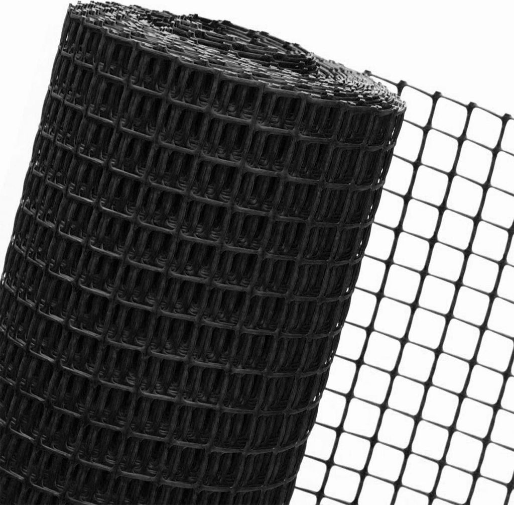 Gartenzaun – vielfältiger Kunststoffzaun für Ihren Garten – 1,2 m / 30 mm / schwarz