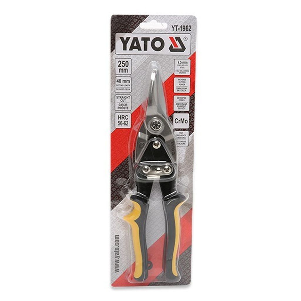 Yato YT-1962, 1 Stück(e), Edelstahl, Kurzgriff, Horizontale Produktbild 