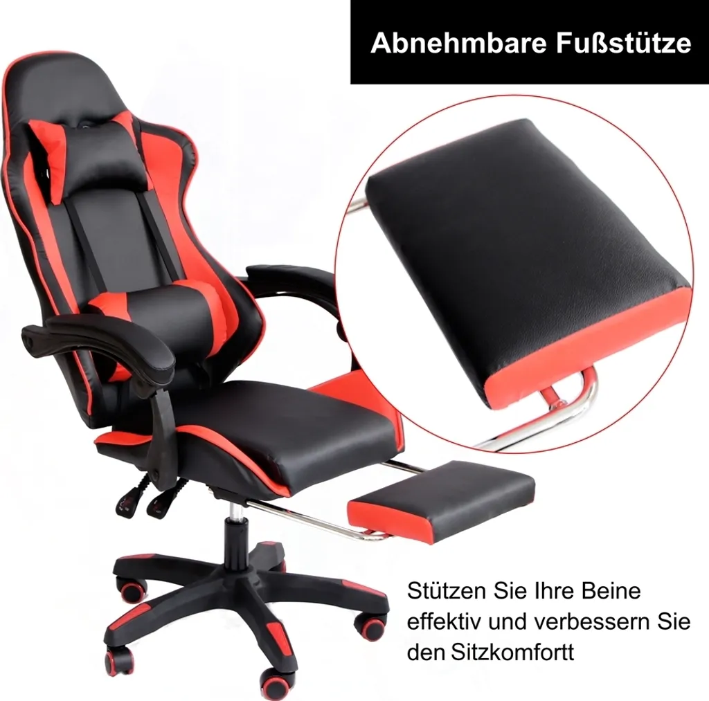Poltrona da Ufficio 150 KG: Sedia Computer Professionale Girevole - 3