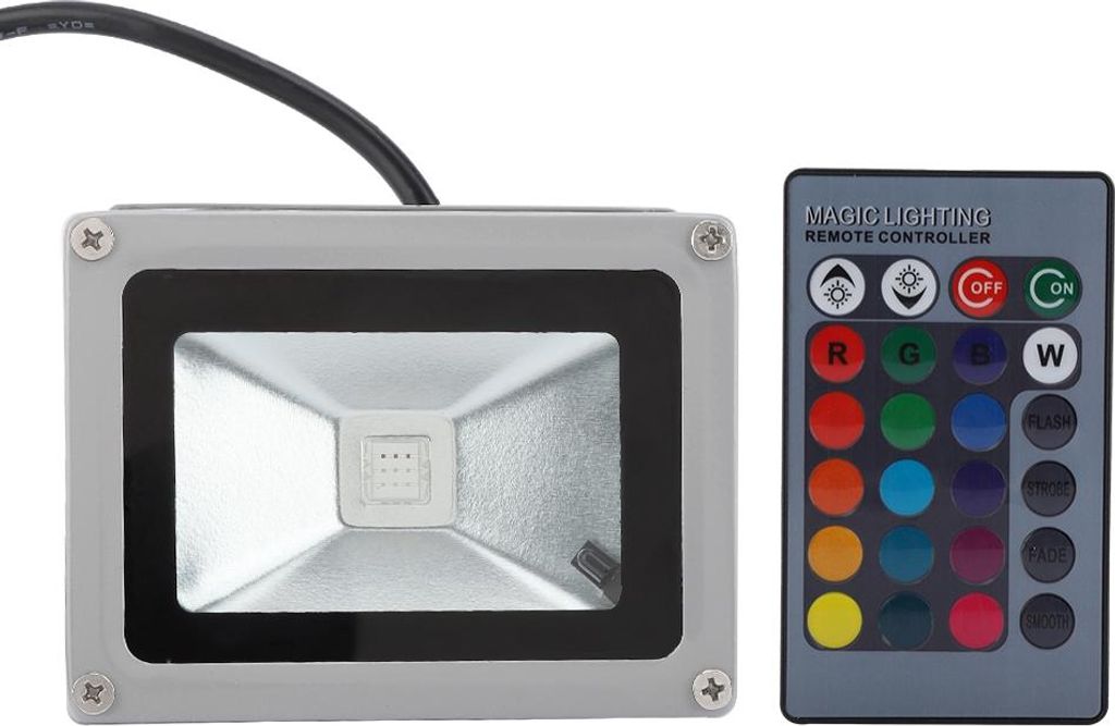 10W RGB LED Buntes Flutlicht Strahler für den Außenbereich Produktbild 