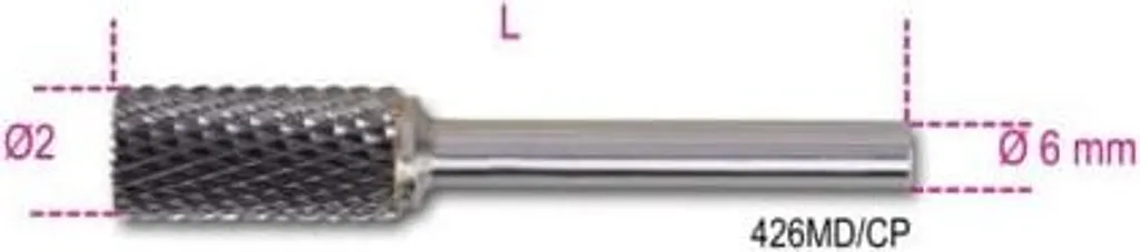 Lima Rotativa Cilindrica Beta 426MD/CP12 in Carburo: L'Eccellenza Italiana