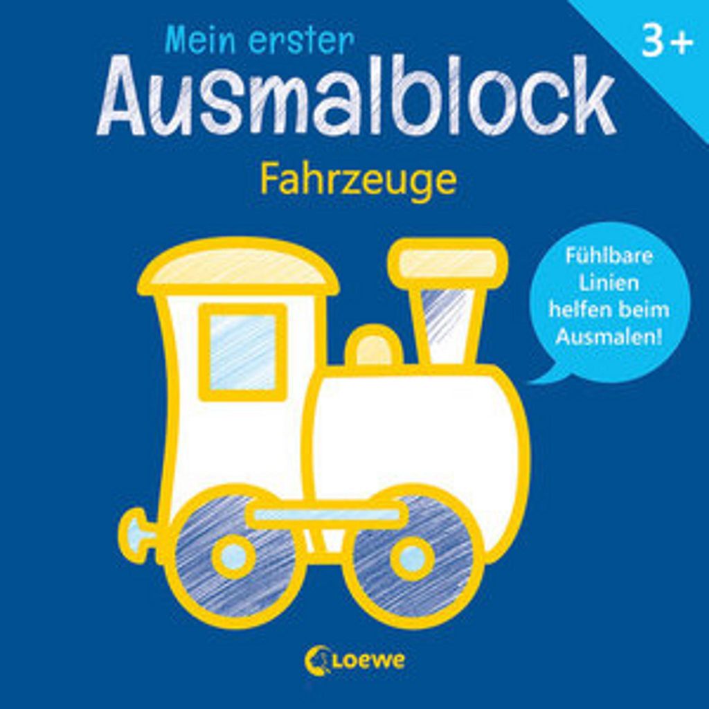 Mein erster Ausmalblock - Fahrzeuge Produktbild 
