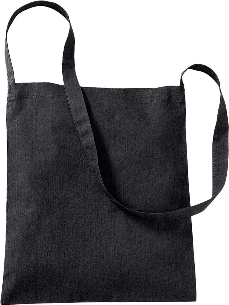 Westford Mill Sling Schultertasche, 8 Liter (2 Stück/Packung) BC4516 (Einheitsgröße) (Schwarz)