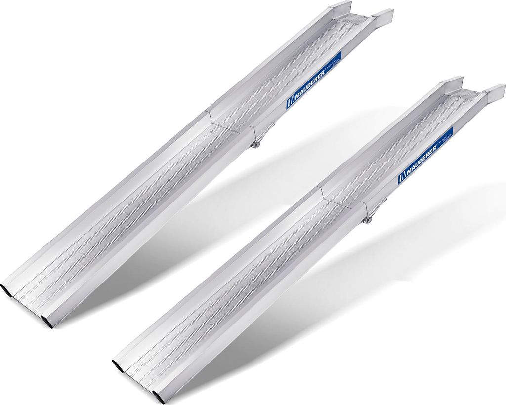 Mauderer Verladetechnik SuperLeicht-Schiene AK mit Rand Klappbar 2 Stück 250cm Länge