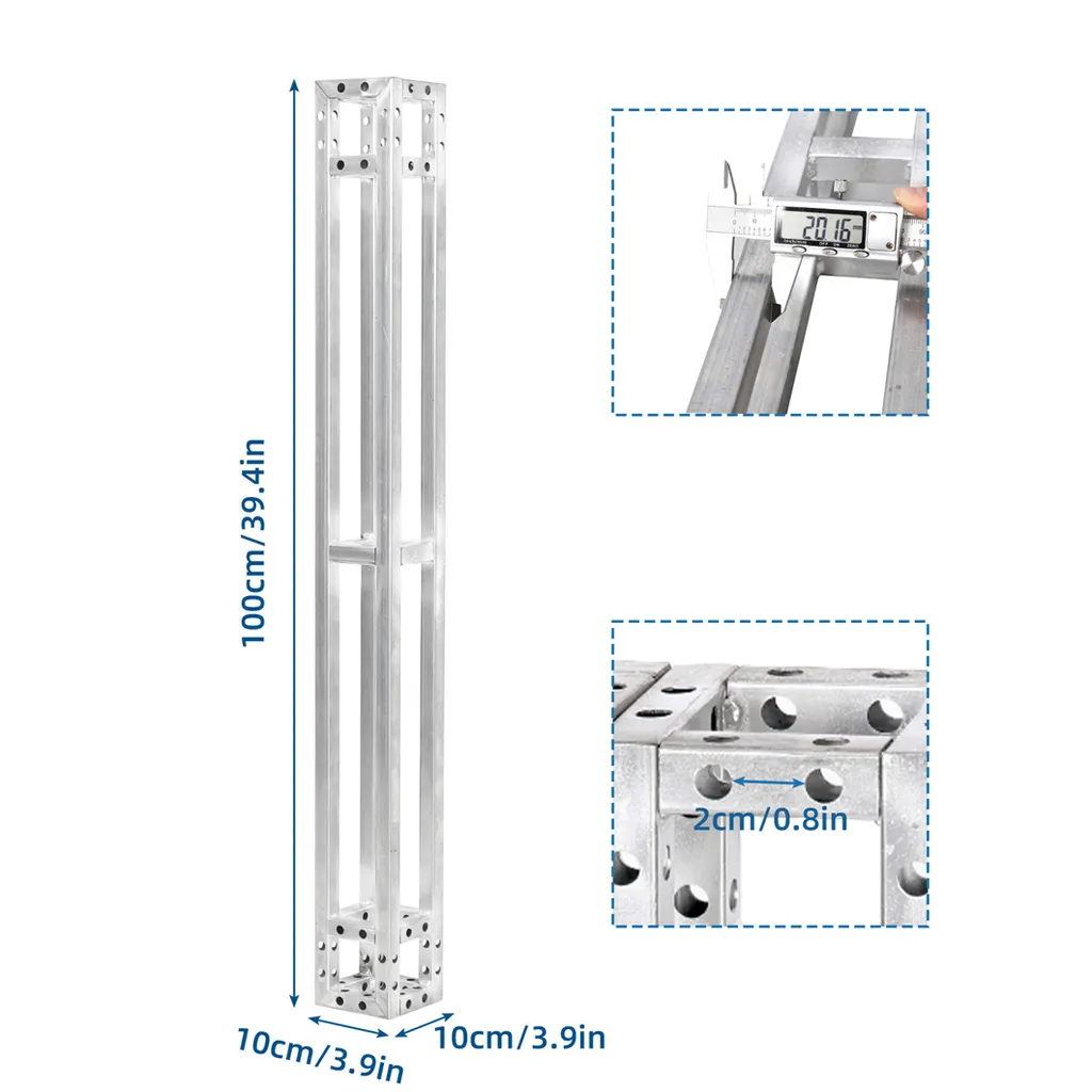 Structure de Scène pour Éclairage DJ et Événements Extérieurs Pack de 3 - 6
