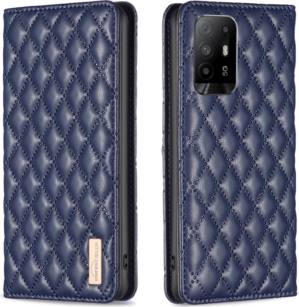 OPPO A94 5G Hülle, Elegant Bookstyle Flip Leder Produktbild 