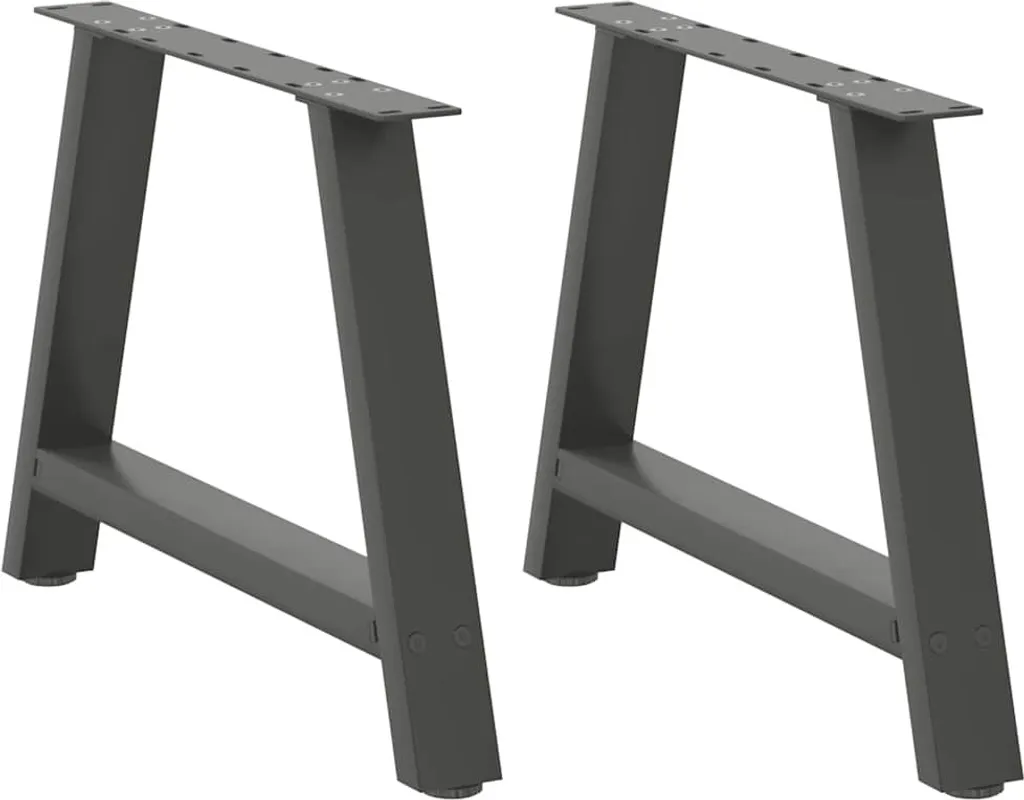 Supporti Tavolo Acciaio A-shape 60cm Antracite - Stabli Möbel
