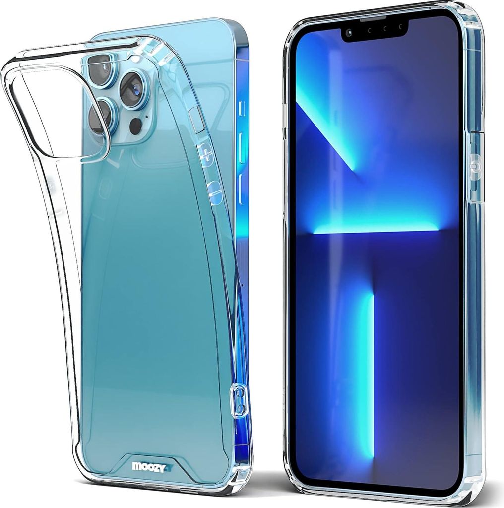 Hülle für Apple iPhone 13 Pro Max 6,7" Transparente Silikonrückseite