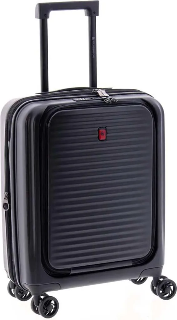 Valise Rigide à Roulettes Gladiator Nomadtec Noir - Bagage de Voyage - 4