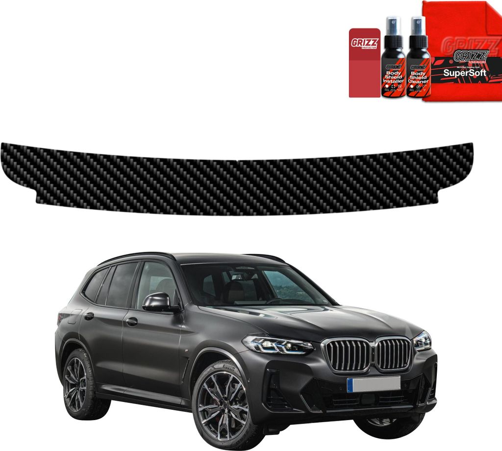 Kohlenstoff Schutzfolie Grizz Protector für Ladekante - BMW X3 (2021-2024)