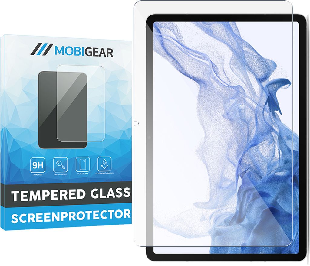 Mobigear Samsung Galaxy Tab S9 Panzerglas Gehärtetes Glas Displayschutz - Hüllenfreundlich