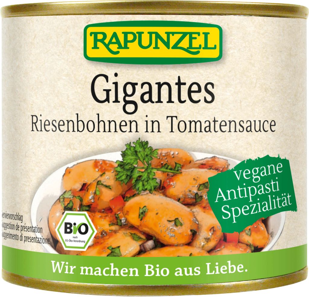 Gigantes Riesenbohnen in Tomatensauce 230g Produktbild 