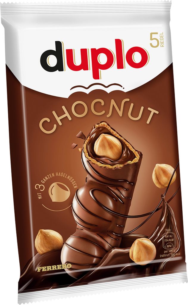 Ferrero Duplo Chocnut mit ganzen Haselnüssen 1er Pack Produktbild 