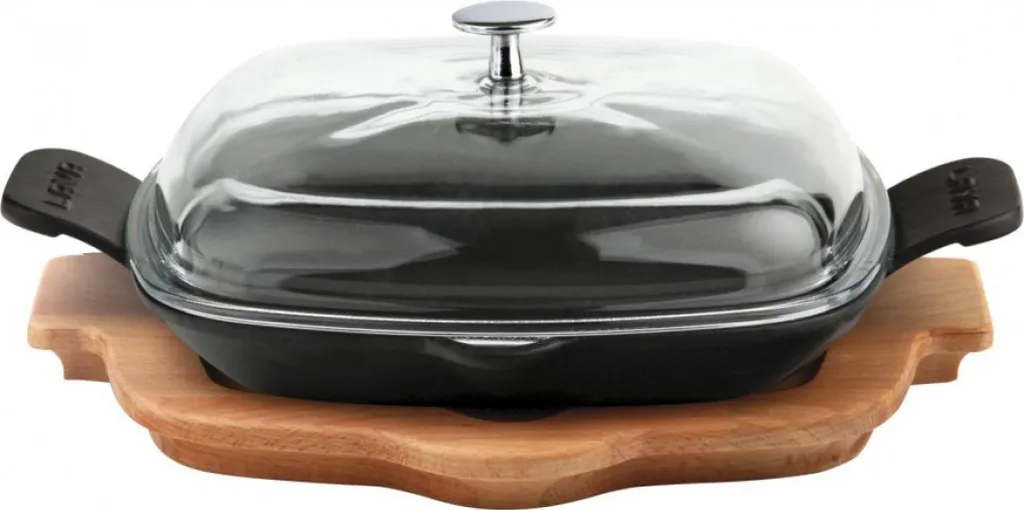 LAVA LVECOPTV2626K44 Padella Ghisa 26cm | Cottura Uniforme per Gourmet