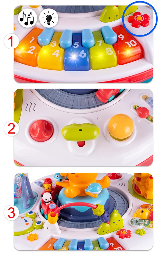 Table d'apprentissage interactive MalPlay Jouet musical Bébé 18 mois+ - 16