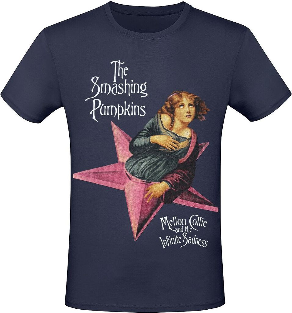 The Smashing Pumpkins T-Shirt Herren MCATIS Album navy 3XL