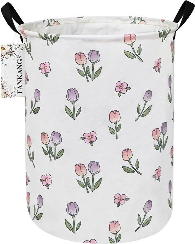 Grande boîte de rangement pliable 50L en tissu gris pour jouets enfant
