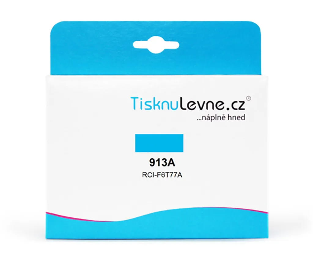 Consommable jet d'encre 913A Cyan F6T77A pour série PageWide Pro HP
