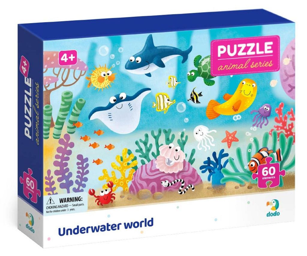 Puzzle V mori 32 x 23 cm, 60 dielov v krabičke 24 x 18 x 4 Obrázok produktu 