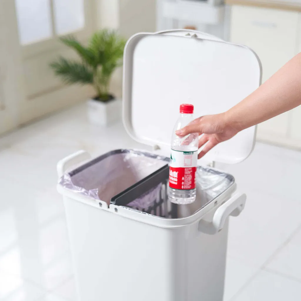 Poubelle tri sélectif Kitchen Move BAT-G3150 Valoris 45L à roulettes