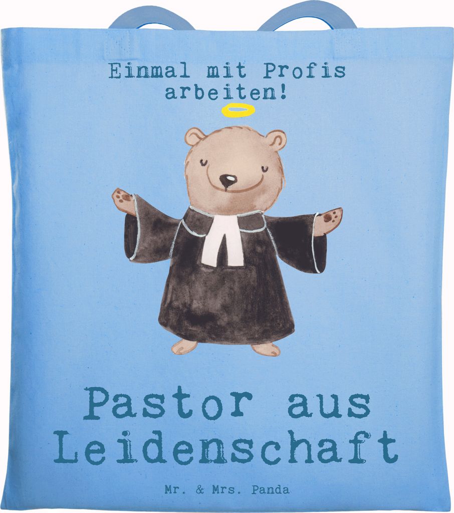 Mr. & Mrs. Panda Beutel Pastor Leidenschaft - Sky Blue - Produktbild 