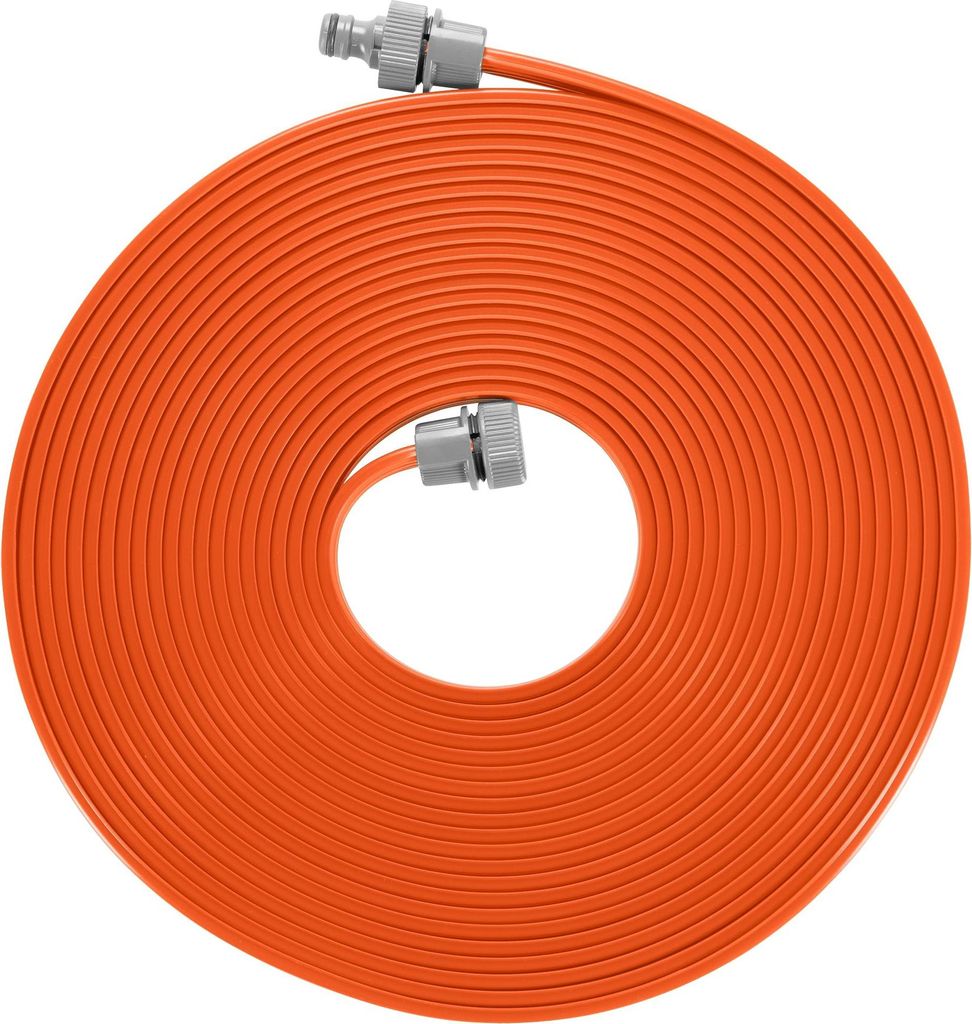 GARDENA Schlauch-Regner Länge 7,5m orange mit Armaturen