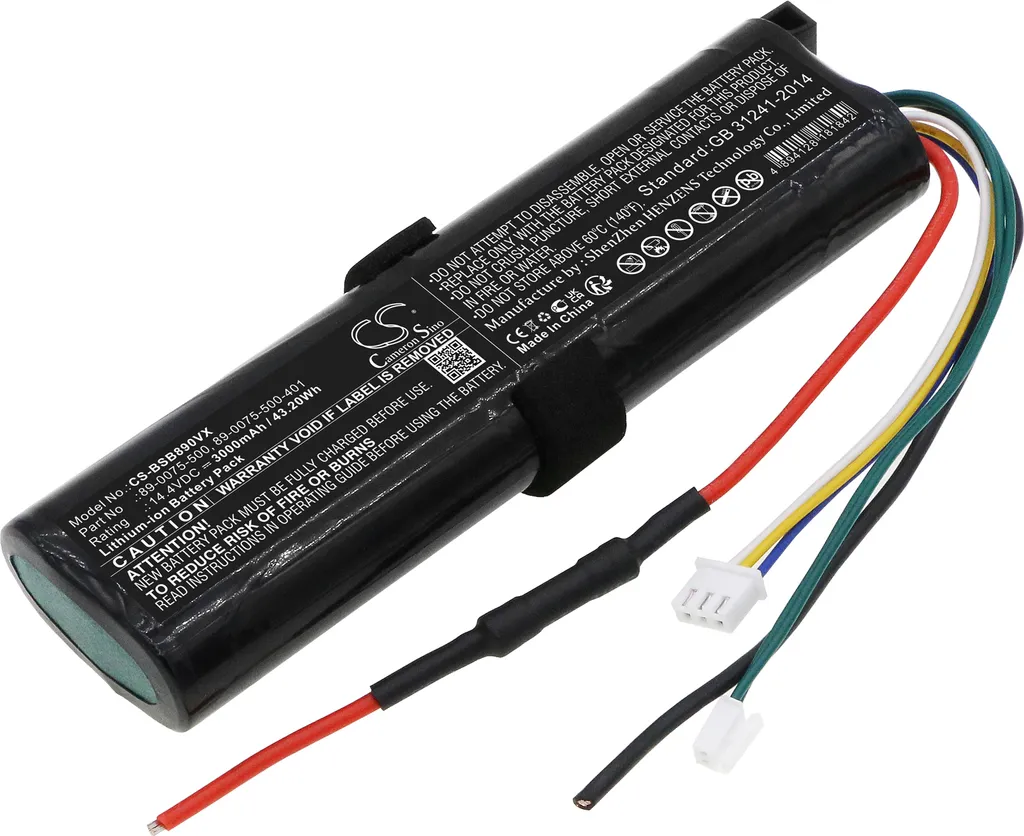 Batterie Techtek pour Bissell Bolt Lithium Pet 1954 2133 3192+ P481-1