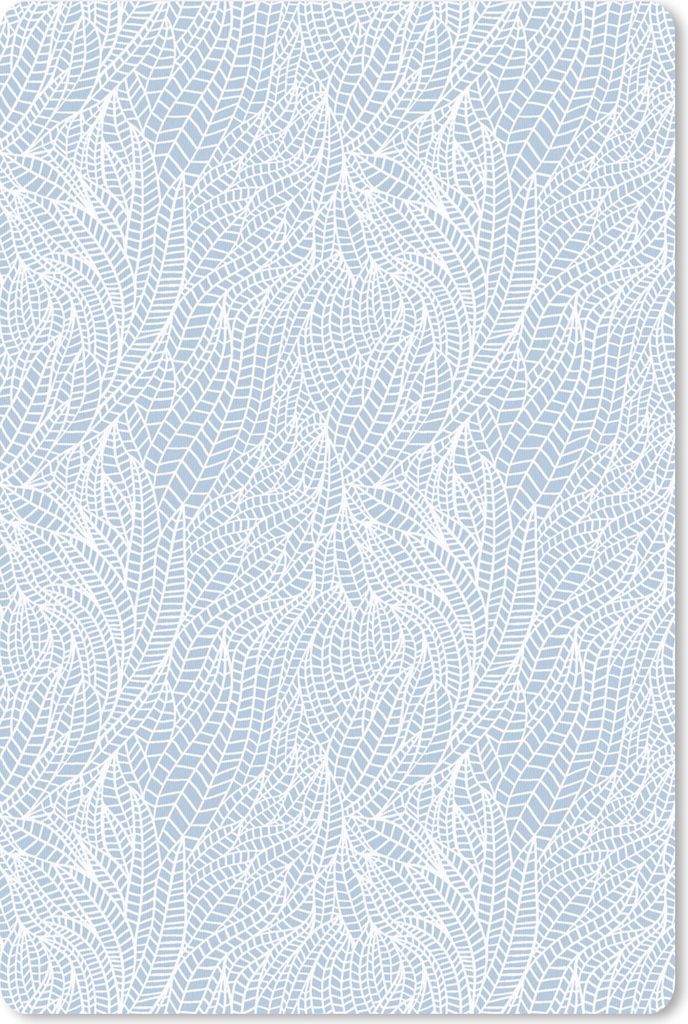 MuchoWow Mauspad Mousepad Blätter - Muster - Winter 18x27 cm - Mousepads - Maus Mat - Pad - Mausunterlage