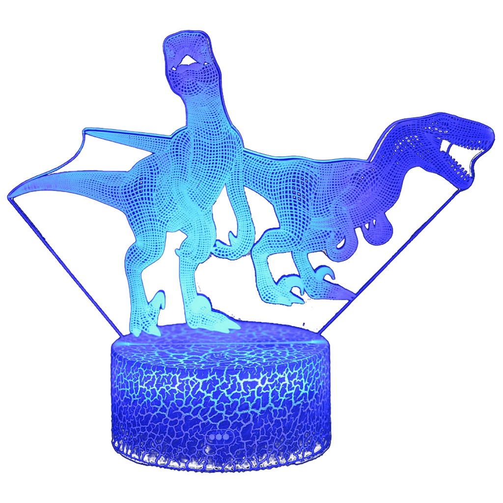 Dinosaurier Nachtlicht Geschenke,Nachtlampe Spielzeug mit 16 Farbwechsel und Fernbedienung, Geschenke für Jungen ab 4 5 6+ Jahre,(LC-52)